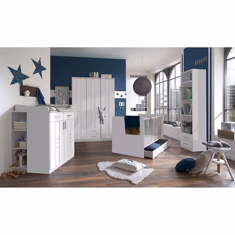 home24 Babykamerset IV 7-delig wit