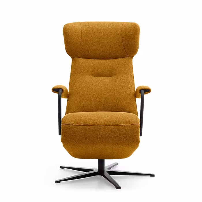 Prominent Relaxstoel C-102 - Goud - Stof