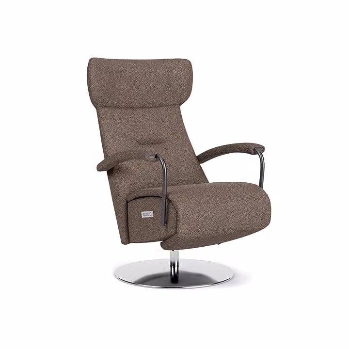 Prominent Relaxstoel C-102 - Bruin - Stof