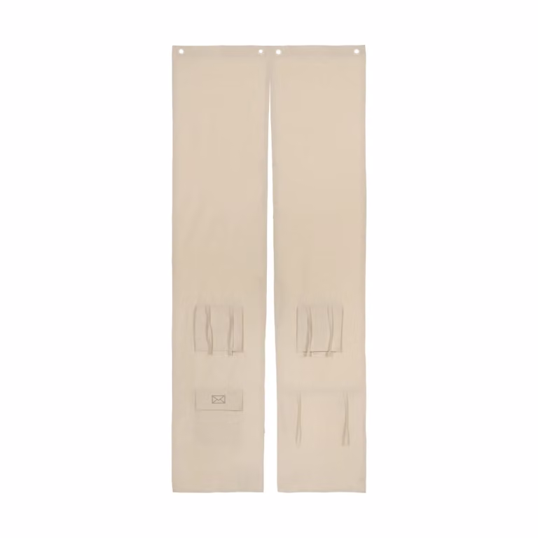 Ferm Living Settle deurgordijn Off-white, B: 85 cm, H: 205 cm