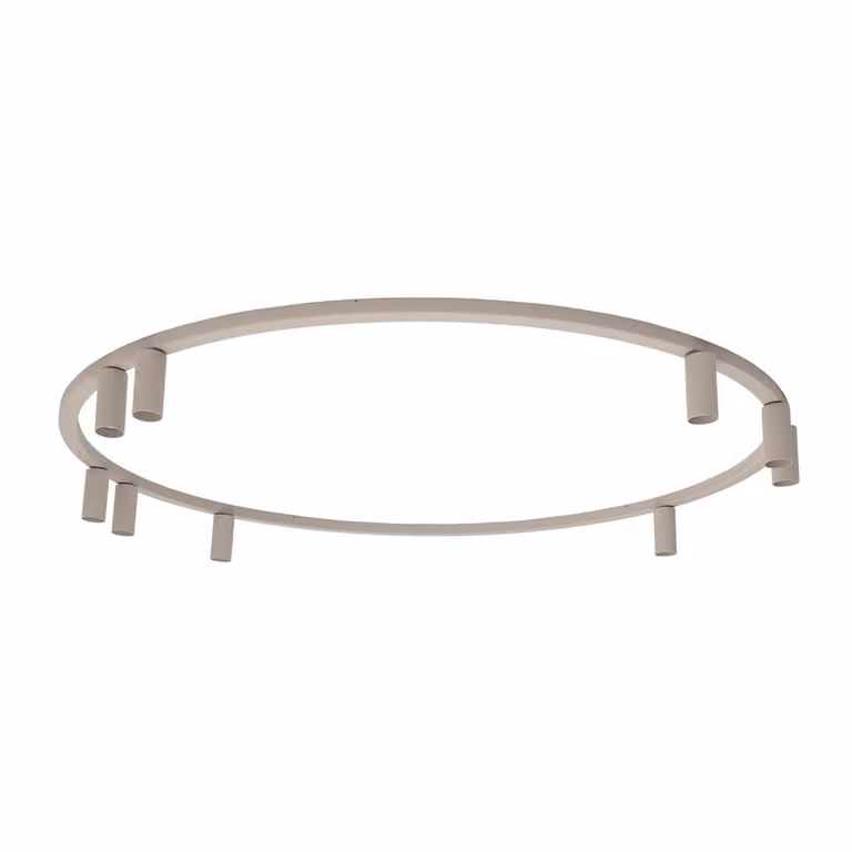 Lyora Fourty ronde opbouwspots 9x GU10 - beige