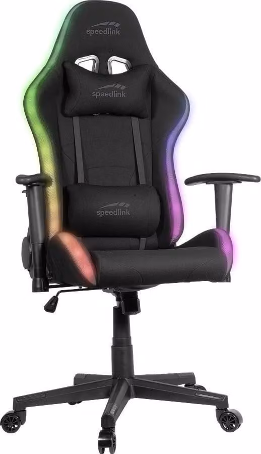 Speedlink REGYS RGB Gaming Stoel - Zwart/Stof