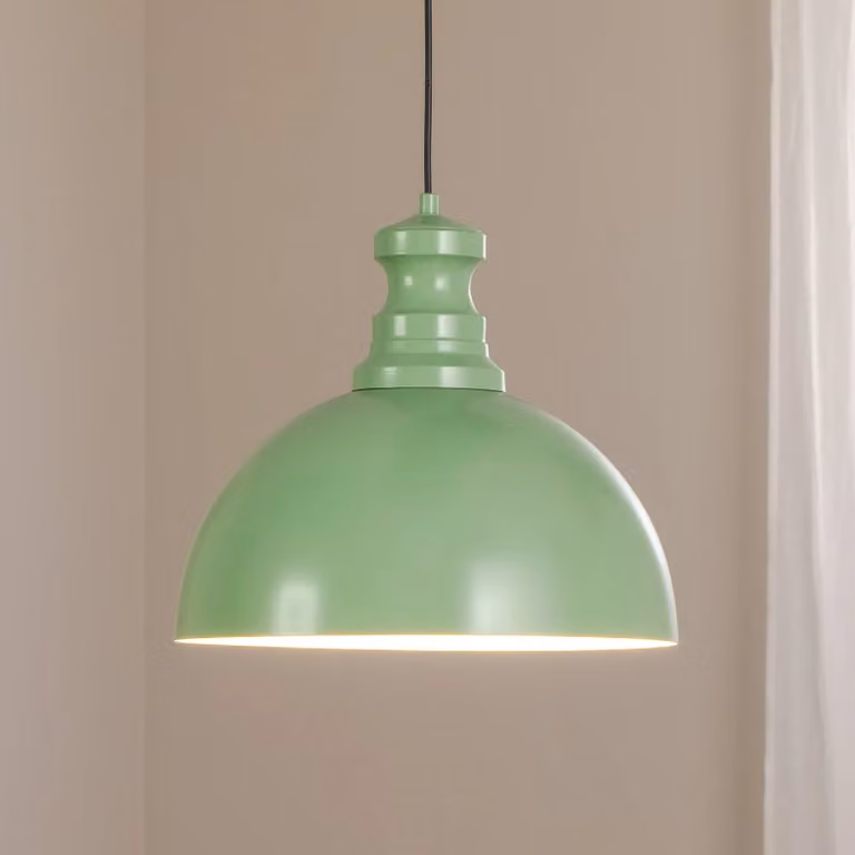 Opviq Modern Hanglamp Groen, Dimbaar, Metaal, E27, Rond