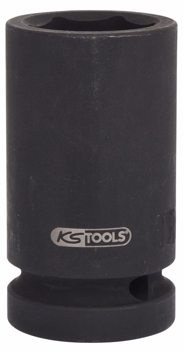 KS Tools 515.1890 Slagmoersleutel, Zwart, 1 inch, Metrisch, 90 mm