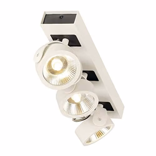 SLV Kalu richtbare led plafond- en wandverlichting wit dimbaar