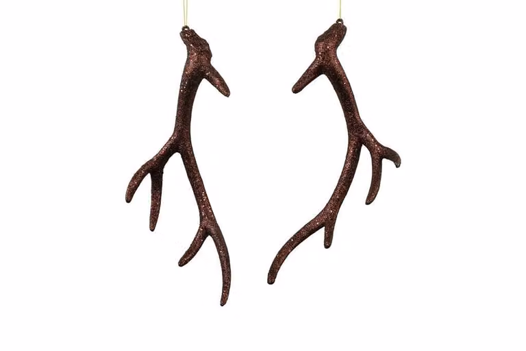 Countryfield Gewei Adona Decoratie - Donkerbruin - 27 cm