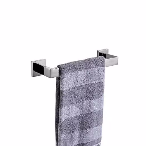 Flybath Handdoekenrek Wandmontage 30cm - Spiegelgepolijst RVS