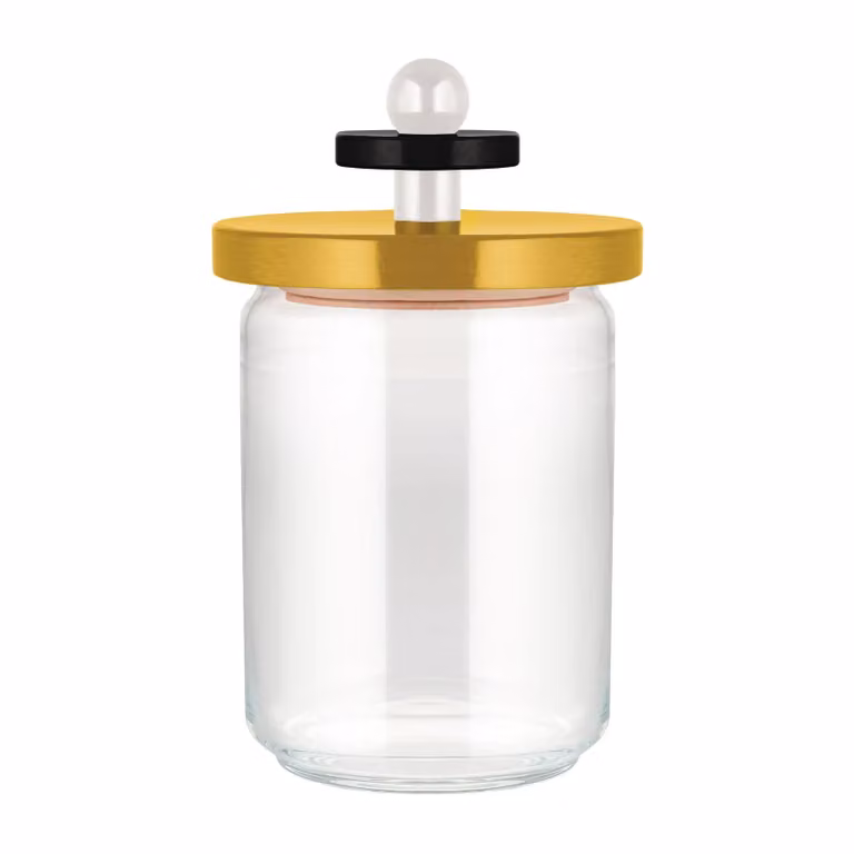 Alessi Twergi opbergpot 1 l Geel