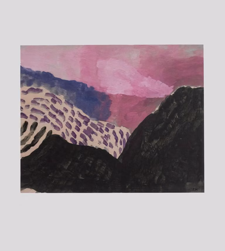 Fine Little Day Landscape poster Multi, 40 x 50 cm