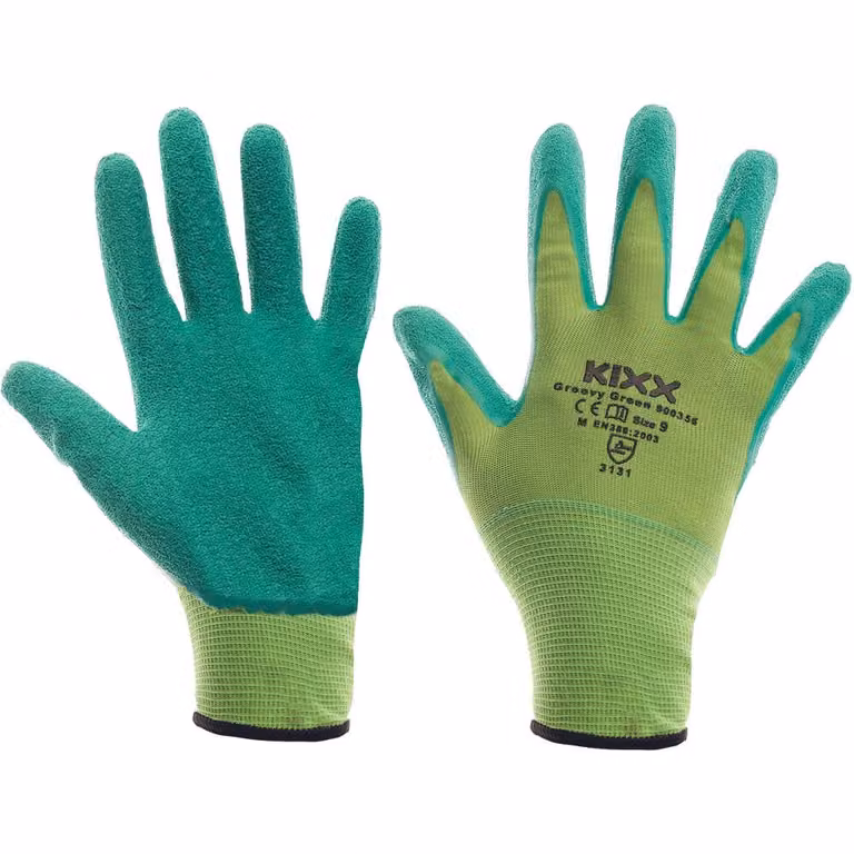 Kixx handschoen groovy green maat 7