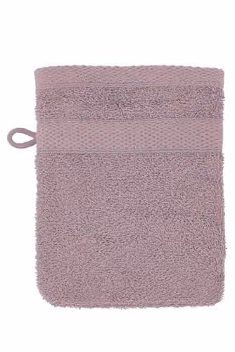 Tiseco Home Studio Riva Washhand Doekjes Set van 24 - Mauve - 100% Katoen - 15 x 21 cm