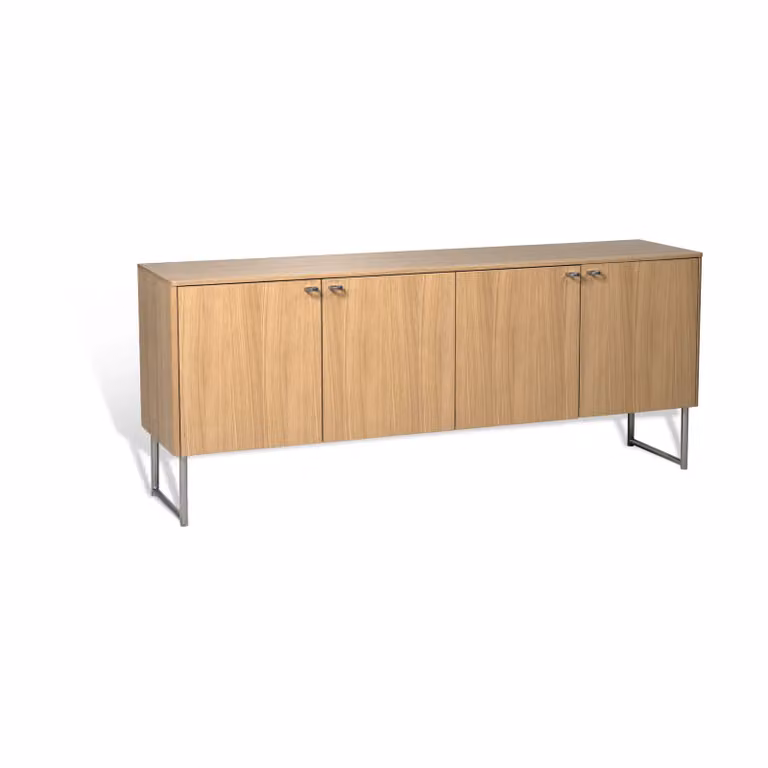 Mavis Deus dressoir 60 cm witgepigmenteerde matgelakte eik