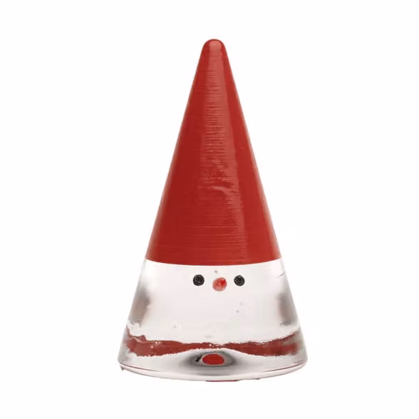 Kosta Boda Noel kerstkabouter Rood, 15 cm