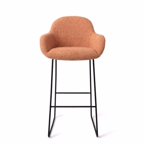Jesper Home barkruk Kushi met stoffen bekleding