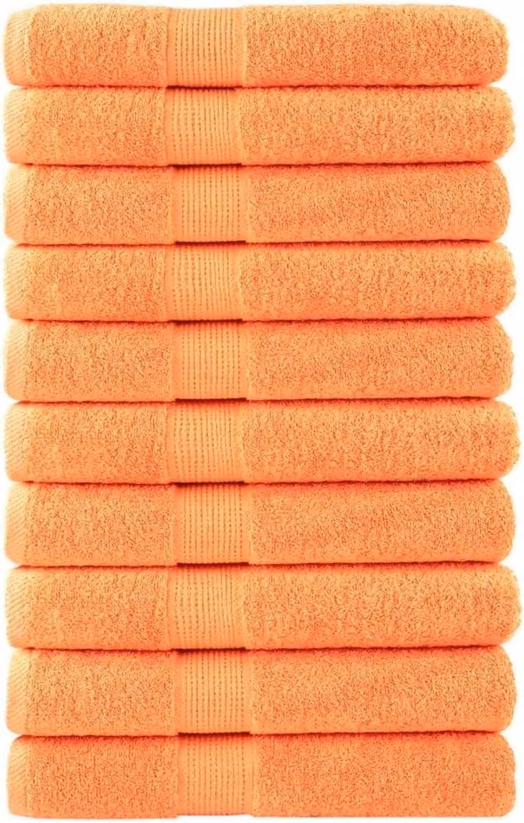 Premium Oranje Badlakens Jumbo - Zeer Absorberend - 100 x 200 cm