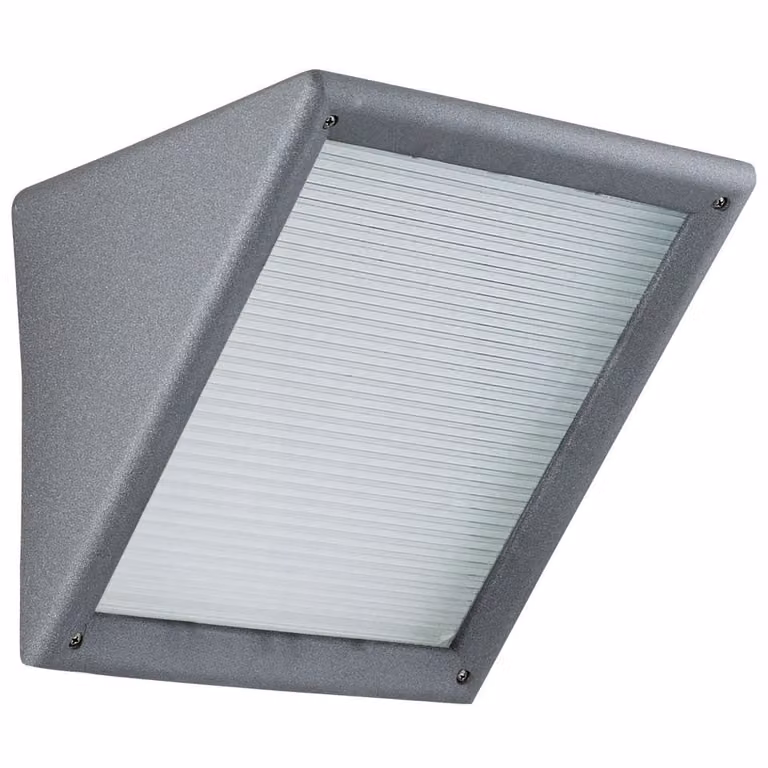 Franssen Triangolo moderne wandlamp in grafiet - 19 cm