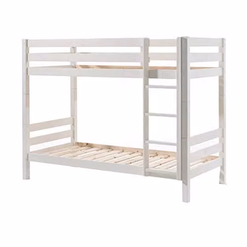 Vipack Etagebed Pino voor kinderen, massief hout, 90 x 200 cm