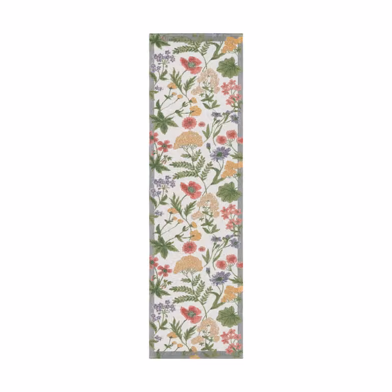 Ekelund Linneväveri Ängsdröm tafelloper Multi B/D/H: 35 x 140 cm