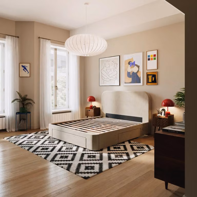 Nova Bed met lades voor volwassenen
