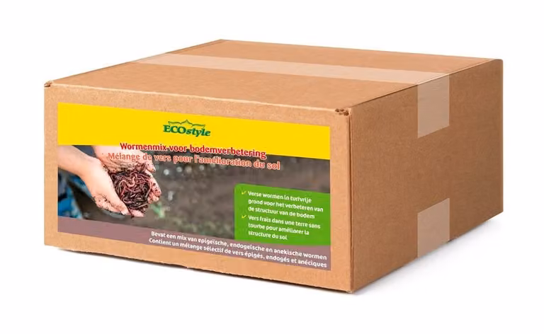 Ecostyle verse wormenmix bodemverbetering 1 kg