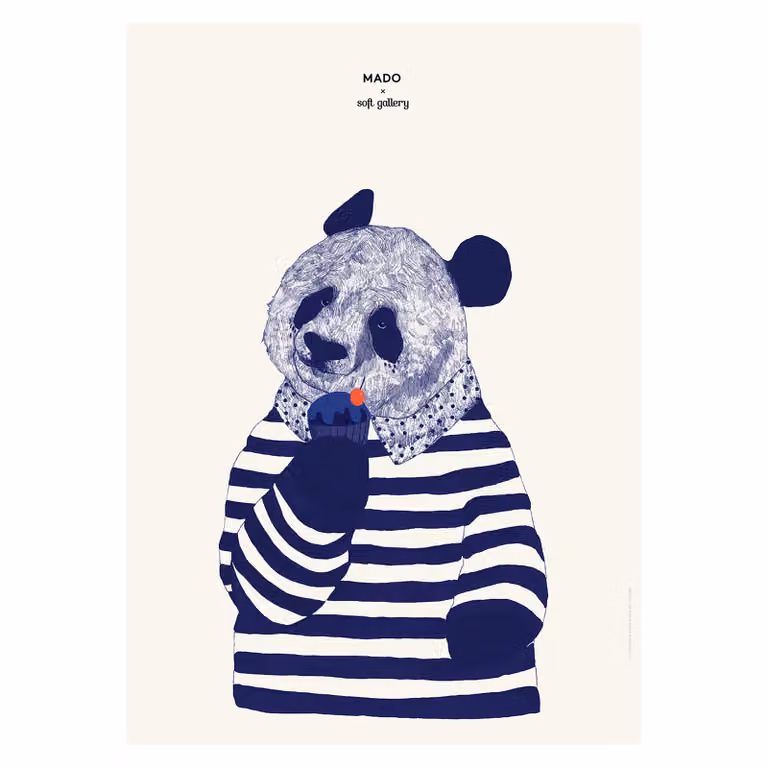 Paper Collective Coney poster 50 x 70 cm