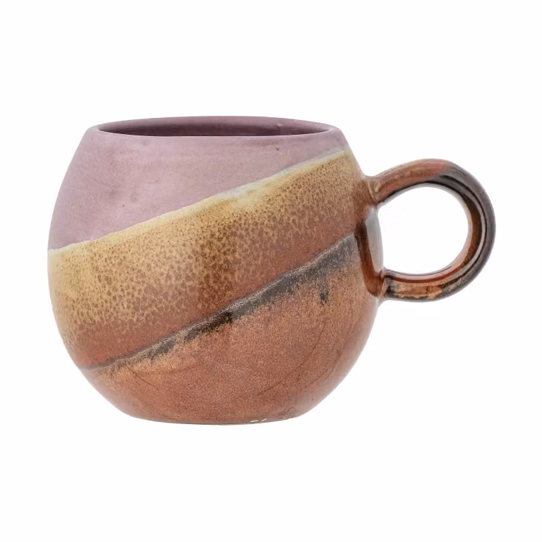 Bloomingville Paula mokken set van 6 stuks paars, 27,5 cl