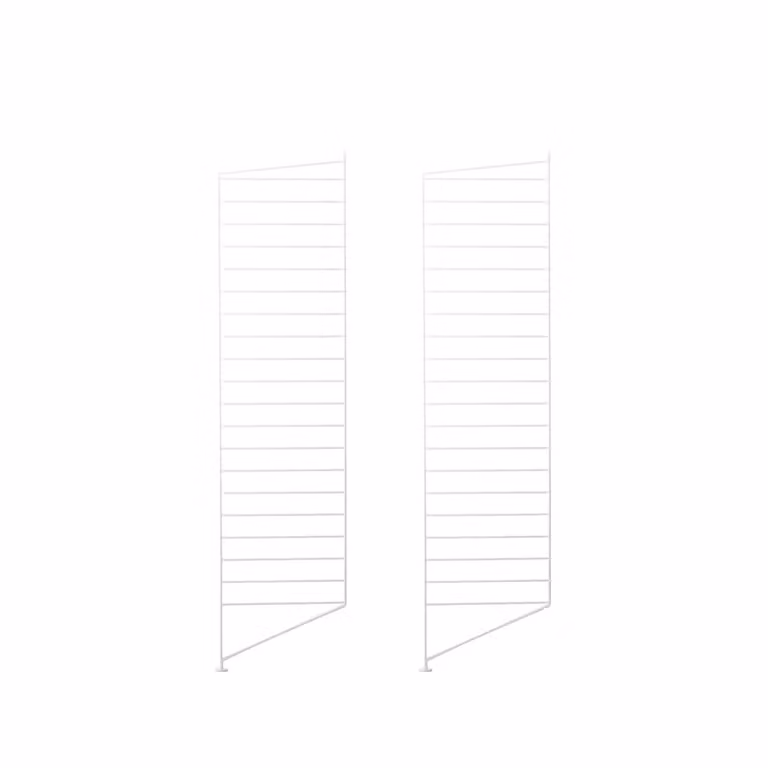 String vloerpaneel wit, 2-pack, B: 115 cm, D: 30 cm