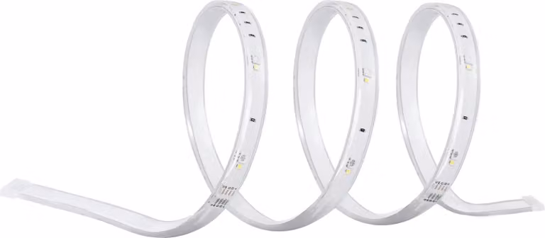 Osram SMART+ Zigbee flexibele LED-strips voor buiten, RGBW dimbaar, IP65-bescherming, transparant siliconen