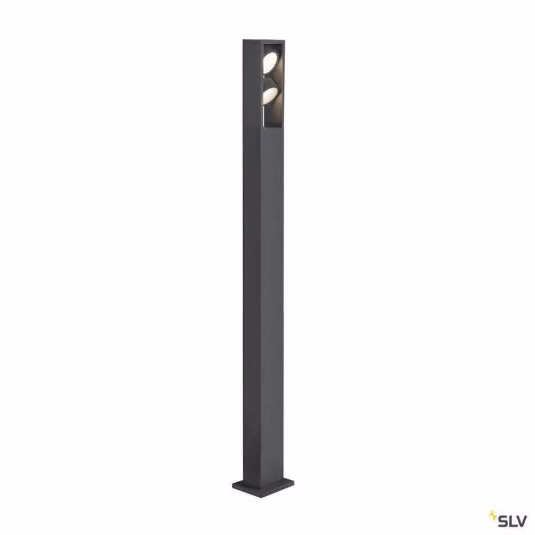 SLV Eskina Led padverlichting 2-lichts antraciet 175 cm