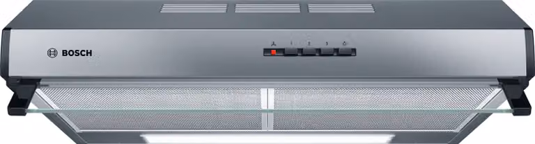 Bosch DUL63CC50 Classic wandafkap - RVS - Zilver - Breedte: 60 cm - Afzuiging of Recirculatie - Max. 350 m³/h - 72 dB