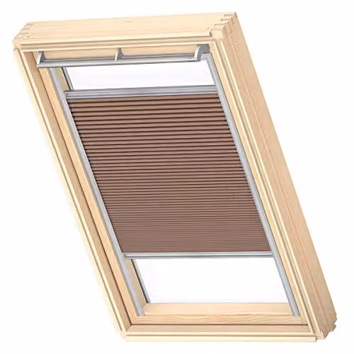 VELUX Dakraam Verduisterend Plisségordijn FHC, M04, Lichtbruin