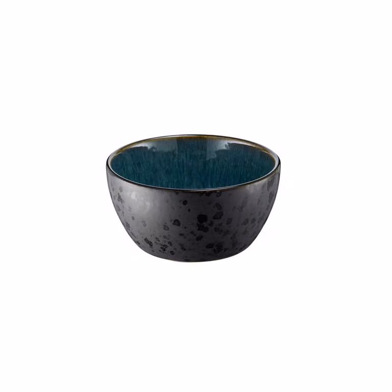 Bitz kom Ø 12 cm zwart-groen