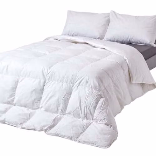 Homescapes Allround Dekbed van Ganzendons en Ganzveren, Warmteklasse 2, 135/140 x 200 cm