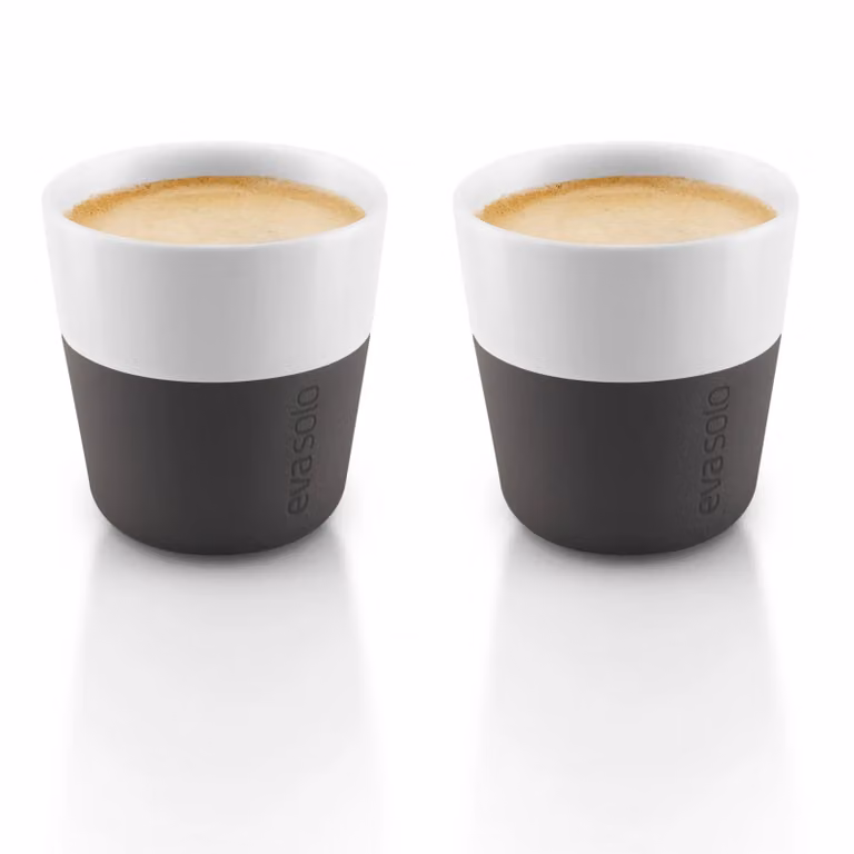 Eva Solo espressomok 2-pack Zwart