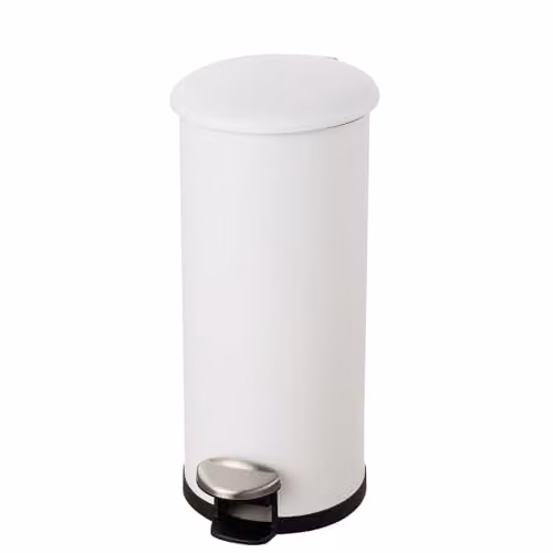 Helit Afvalbak The Zinc Wit 30 Liter