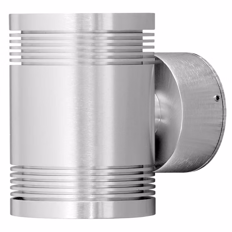 Konstsmide Monza Led wandspot 2x6W - Metaalgrijs - 3000K