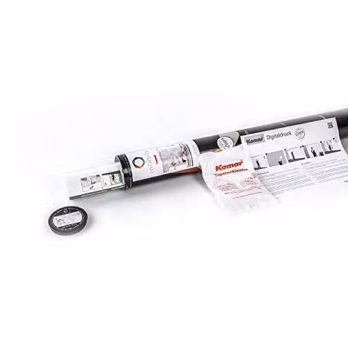 Komar Vlies fotobehang PANEL PICTURE, grijs, Breedte: 100 cm, Hoogte: 250 cm