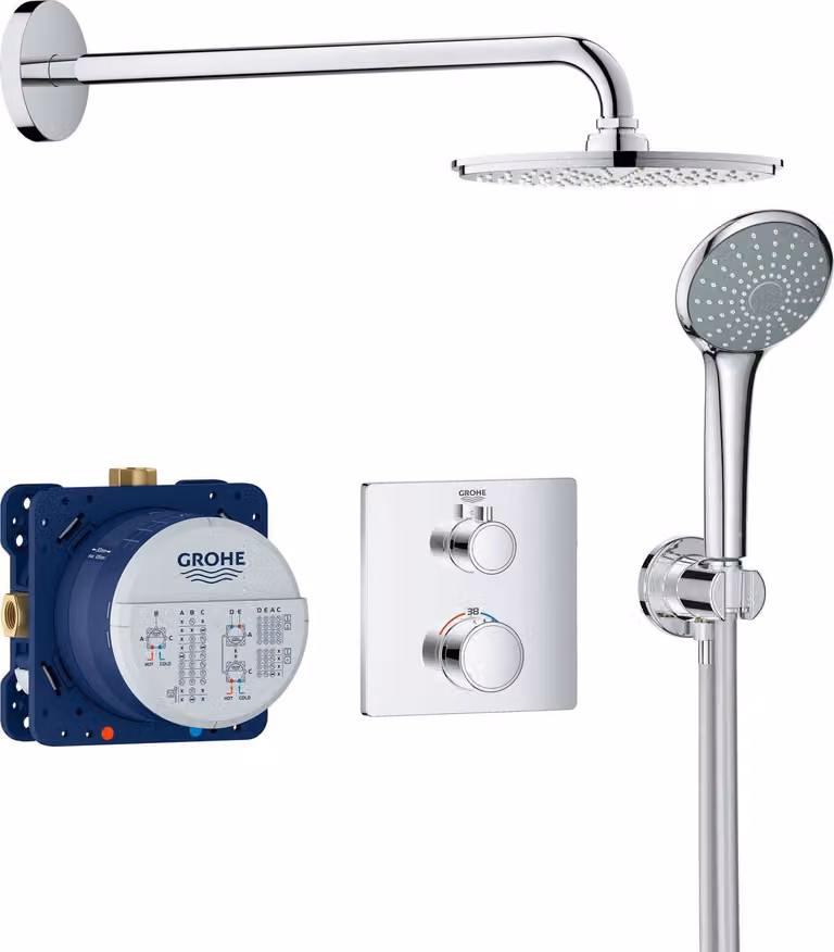 Grohe Grohtherm Thermostatische Doucheset