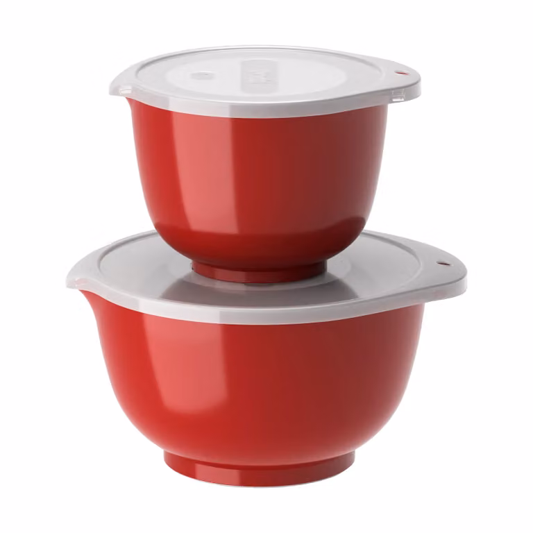 Rosti Margrethe kommenset 4-delig, 1,5 + 3 liter, rood