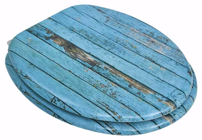 vidaXL Toilettenzitting van MDF-hout in designmodel