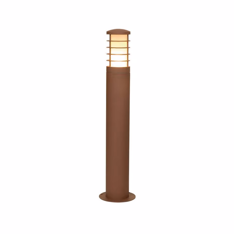Lyora Padverlichting Horn roestbruin - Aluminium en Glas