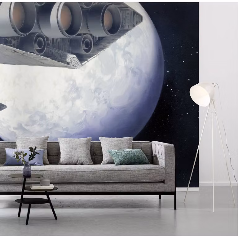 home24 Fotobehang StarWars RMQ Stardestroyer Breedte: 500 cm, Hoogte: 250 cm