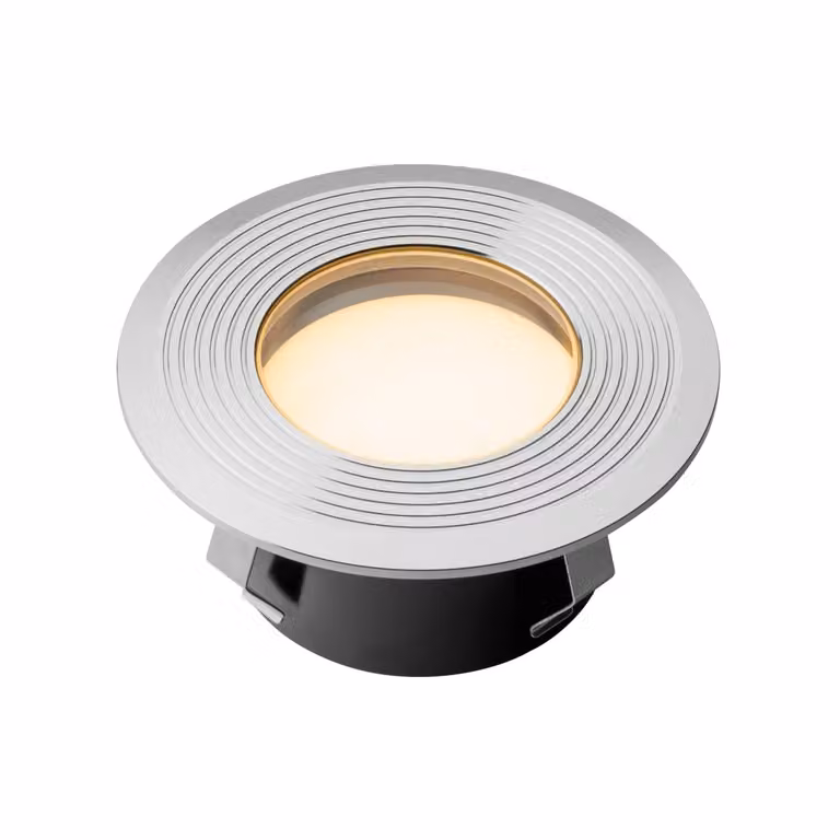 Lightpro Vlonder spot Onyx 90 RS RVS Light - Zilver - Ø 10,5 cm