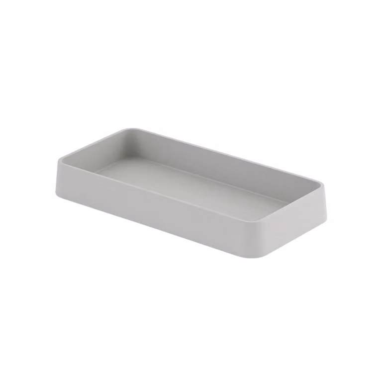 Muuto Arrange Desktop dienblad met meerdere compartimenten, Grijs, 25 x 12 cm