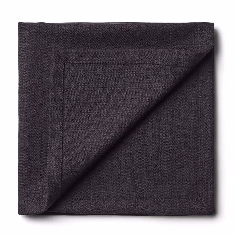Humdakin Stoffen Servetten 2-pack Coal 40 x 40 cm