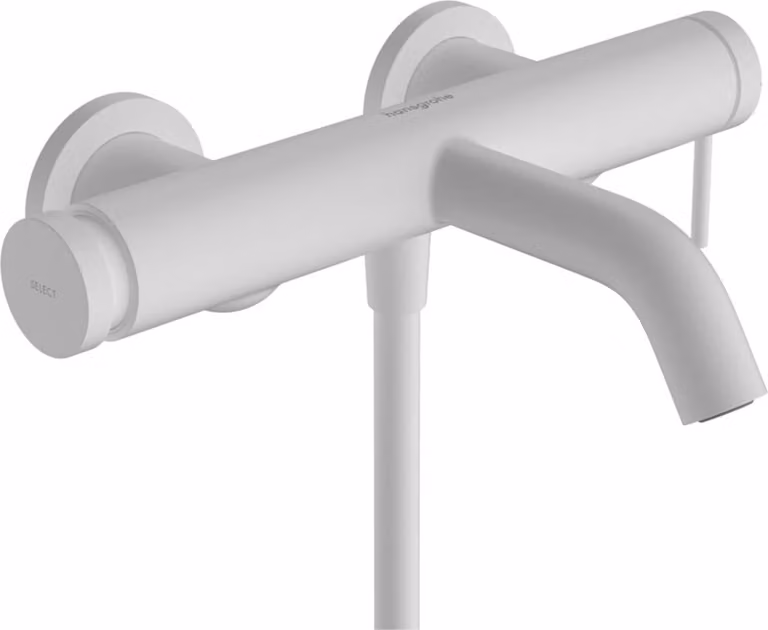 Hansgrohe Tecturis S Enkelhendel badmengkraan opbouwmodel matwit met safety_stop
