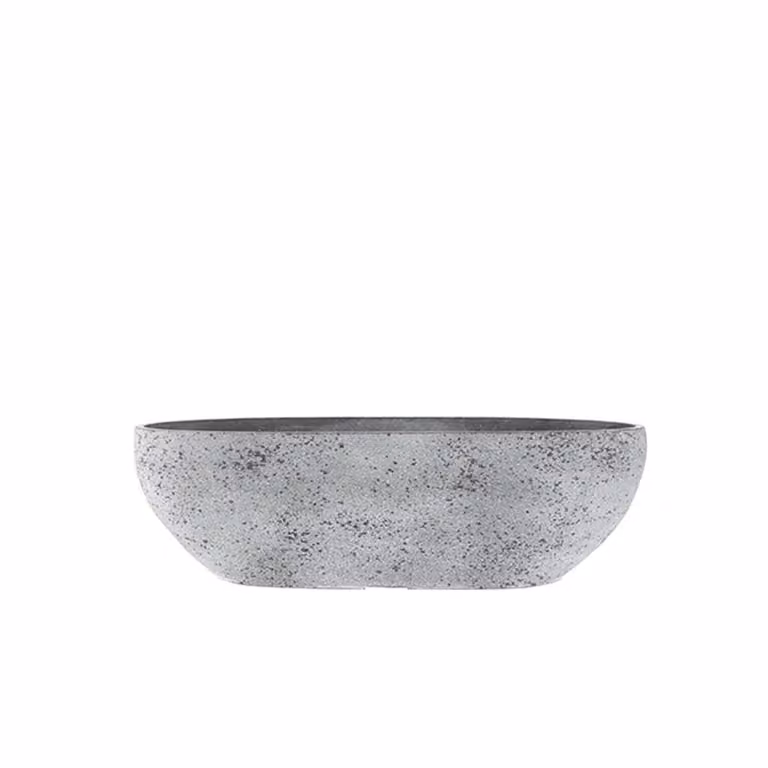 Cera-Mix Nova balkonbak half rond 55 cm concrete