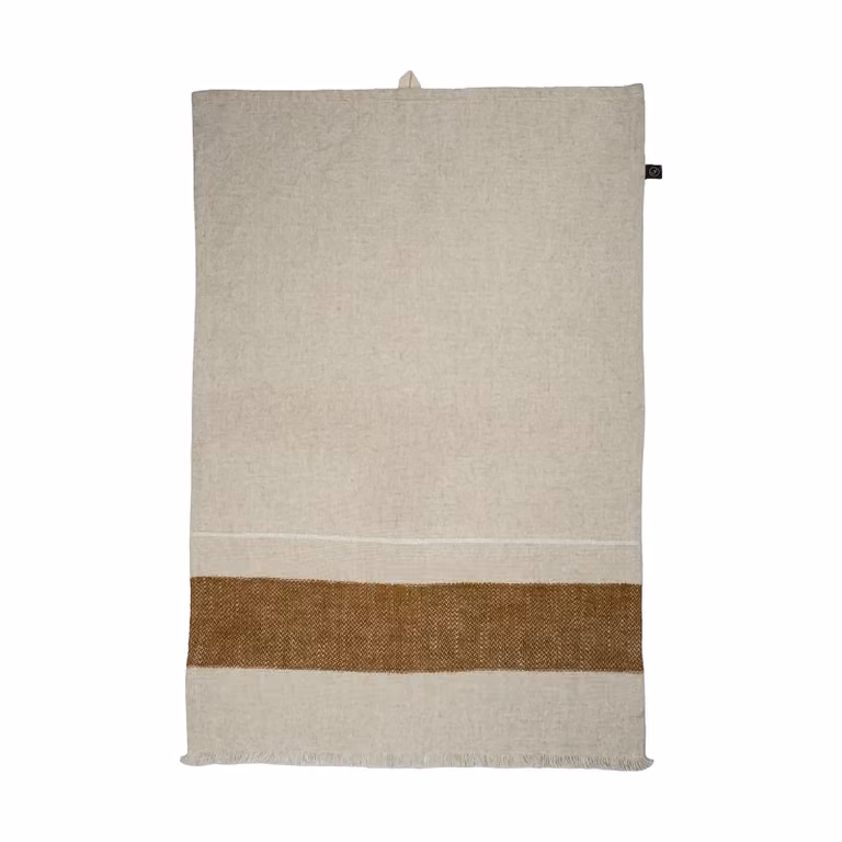ERNST Keukendoek Naturel-kola-wit, 47 x 70 cm