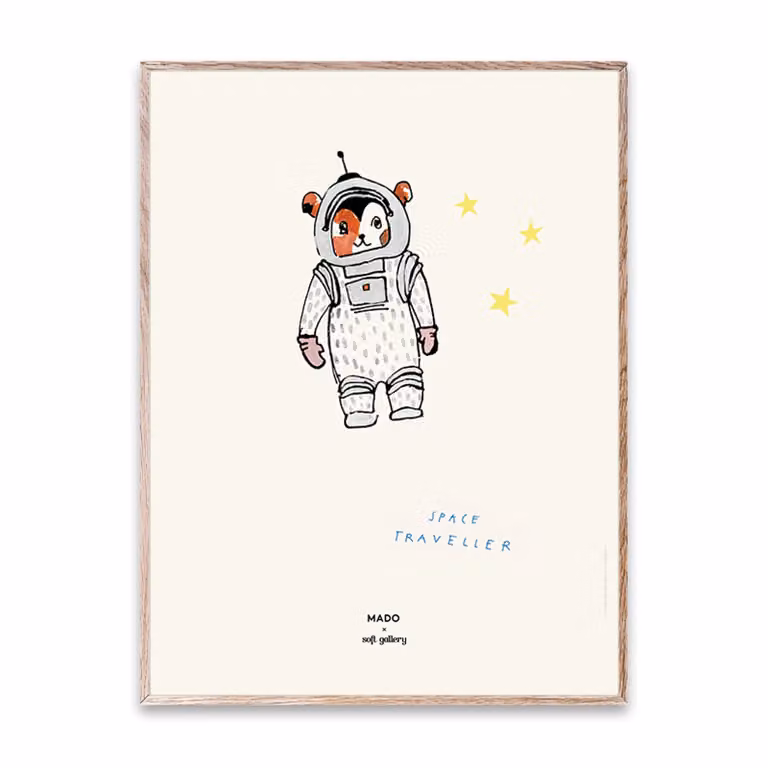 Paper Collective Space Traveller grafische poster 30 x 40 cm