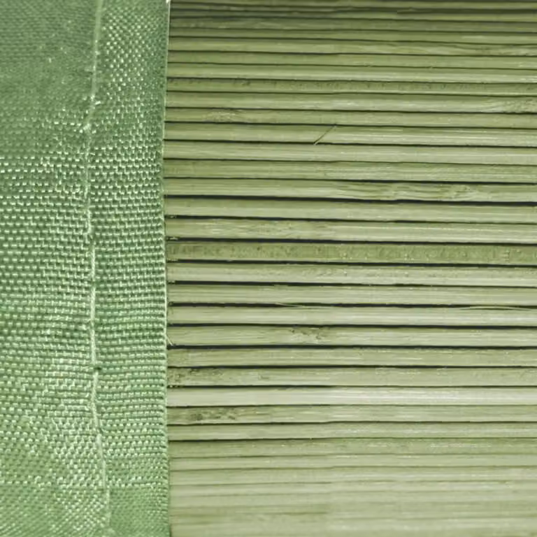 Groene Bamboe Jaloezie voor Raambekleding en Kamerdecoratie - 60 x 230 cm